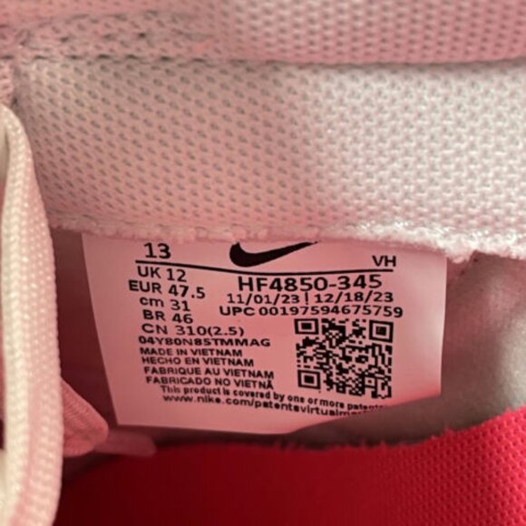 Nike Athletic Shoes - White and Teal - Picture 7 of 7